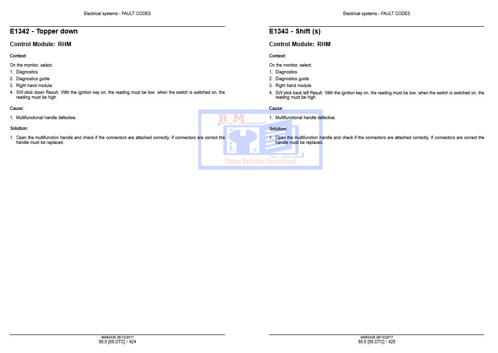 Case IH a8800mr Sugar Cane Harvester Service Manual - Image 8