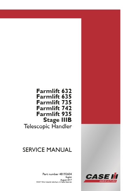 Case Farmlift 632, Case Farmlift 635, Case Farmlift 735, Case Farmlift 742, Case Farmlift 935 Service Repair Manual - Image 2