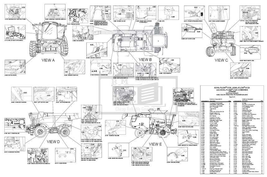 Case Axial-Flow 5130, Axial-Flow 6130, Axial-Flow 7130 Combine Service Repair Manual - Image 7