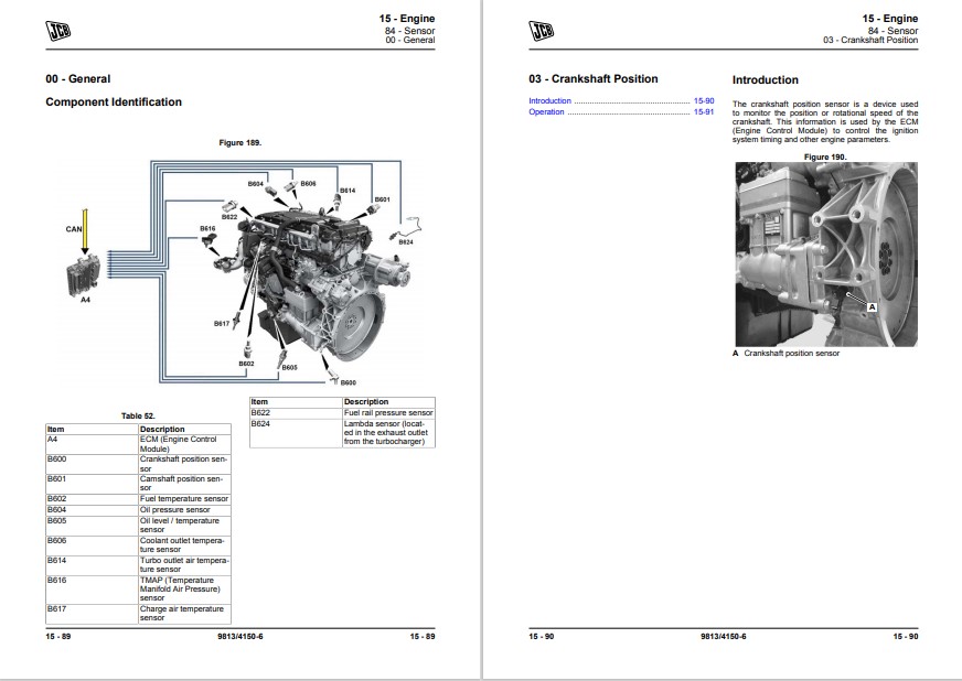 JCB 457 Loader Service Repair Manual - Image 3