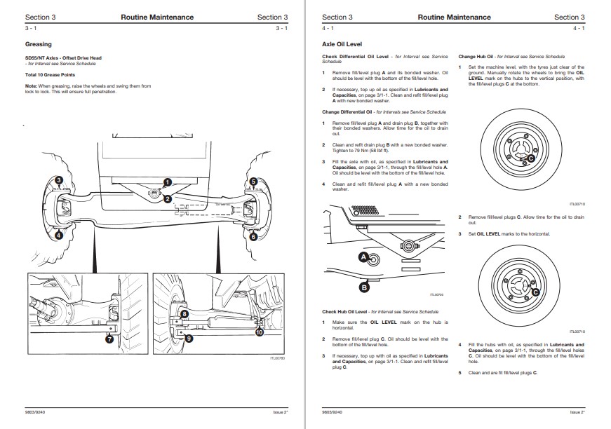 JCB SD55 NT Drivetrain Service Repair Manual - Image 3