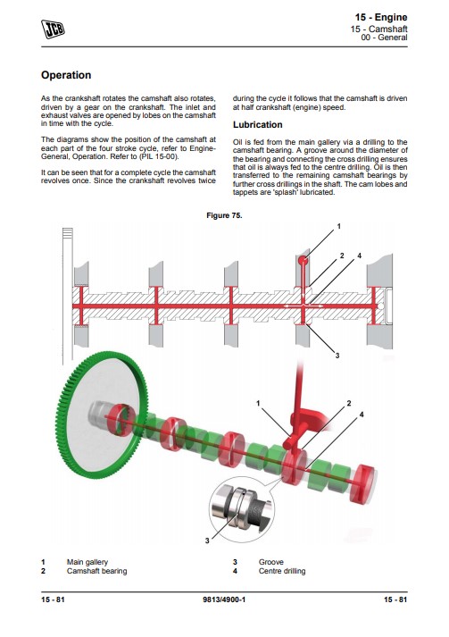 JCB VM117, JCB VM137 Roller Service Repair Manual - Image 3