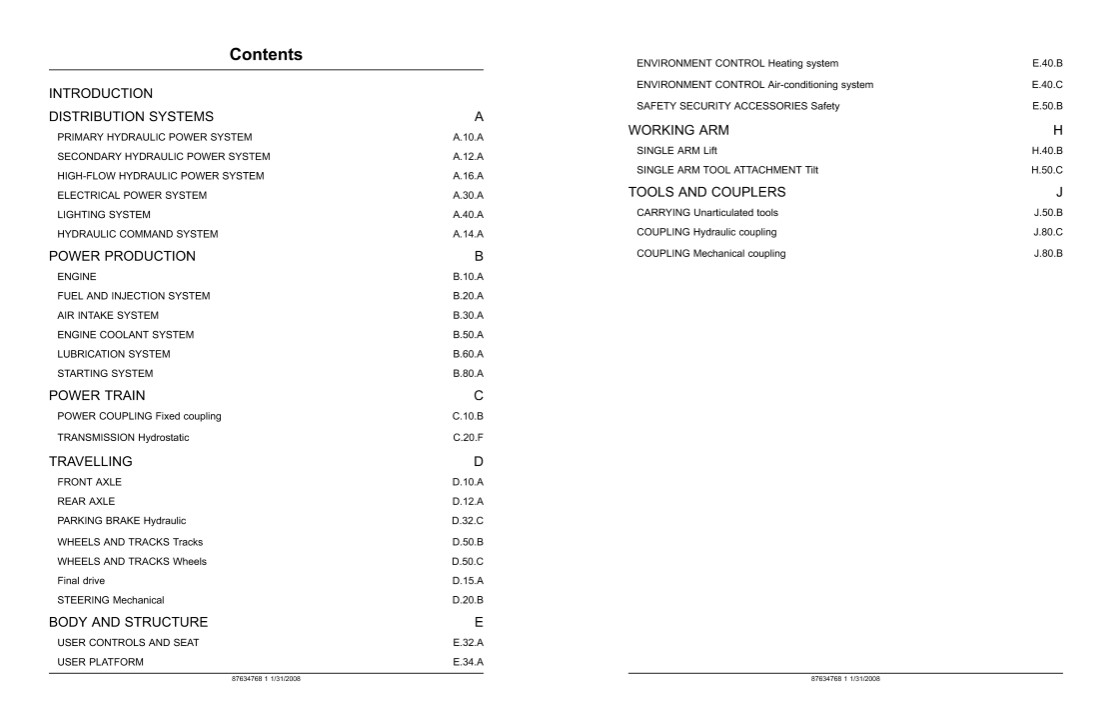 Case 435, Case 445, Case 445CT Series 3 Track Loader Service Repair Manual - Image 3