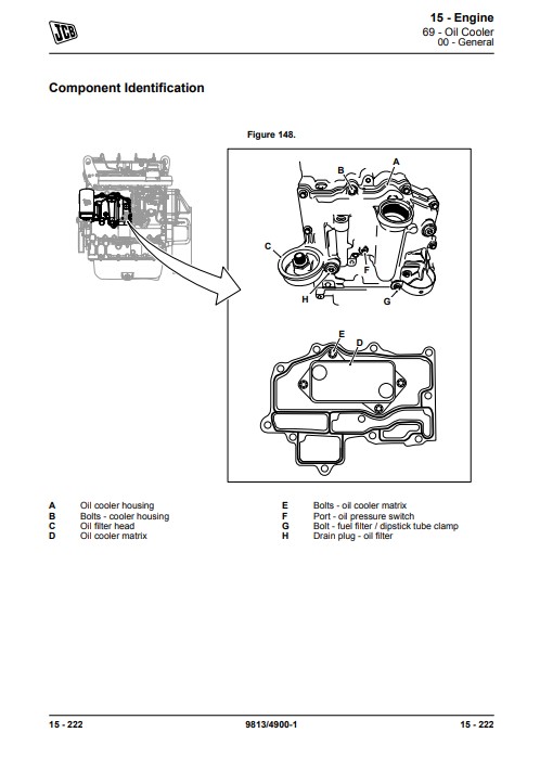 JCB VM117, JCB VM137 Roller Service Repair Manual - Image 4