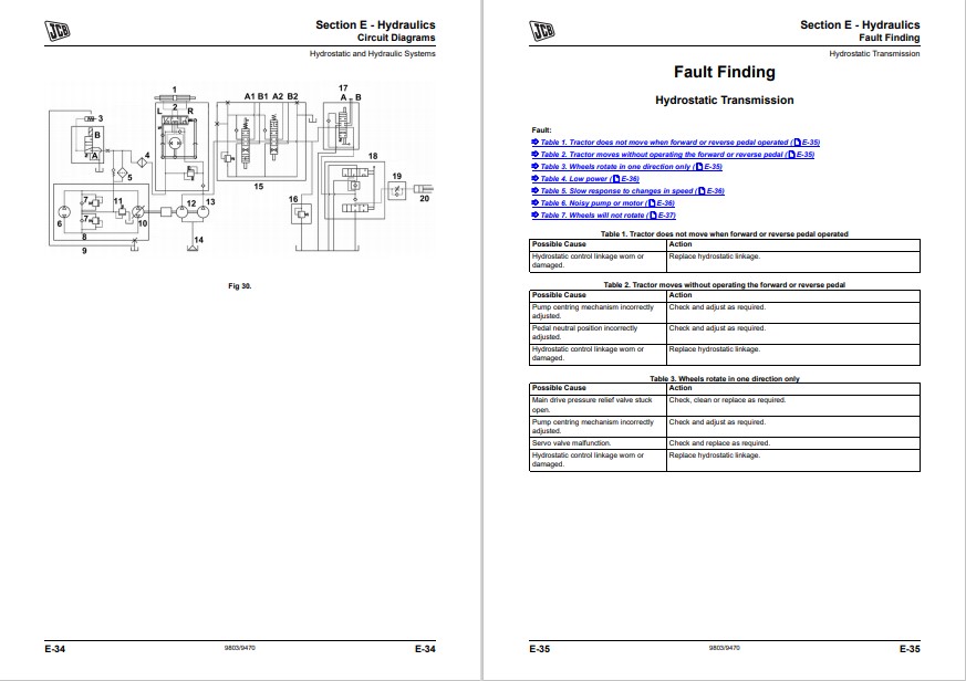 JCB 323, JCB 327 HST Tractor Service Repair Manual - Image 4