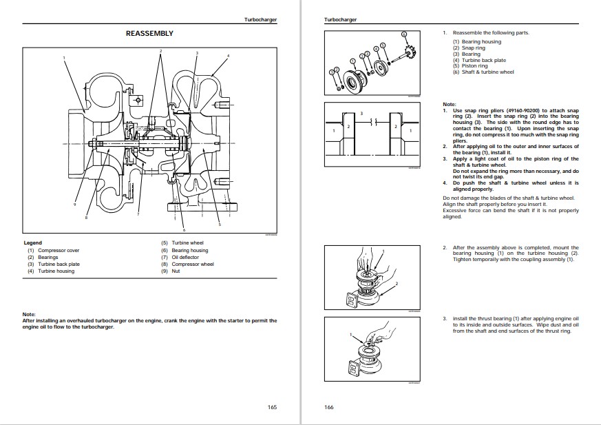 JCB JS460 Excavator Engine (Isuzu AA-6SD1T) Service Repair Manual - Image 4