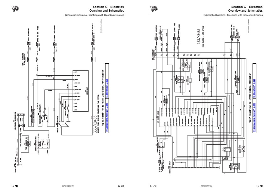 JCB JS 200 Series Excavator Service Repair Manual - Image 3