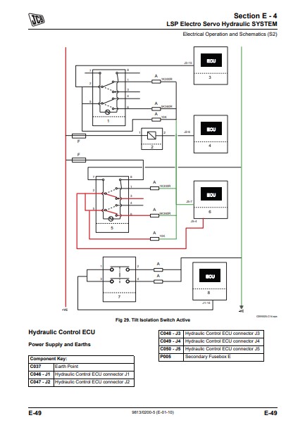 JCB 527-58 Telescopic Handler Service Repair Manual - Image 6
