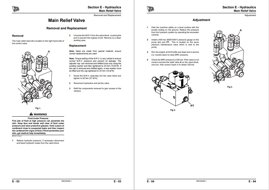 JCB 8056 Mini Crawler Excavator Service Repair Manual - Image 5