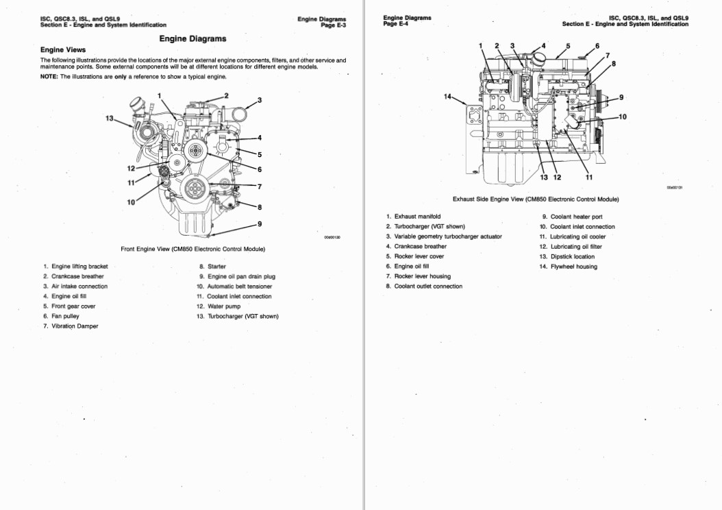 Cummins ISC, QSC, ISL, QSL Engines Troubleshooting & Repair Manual - Image 4