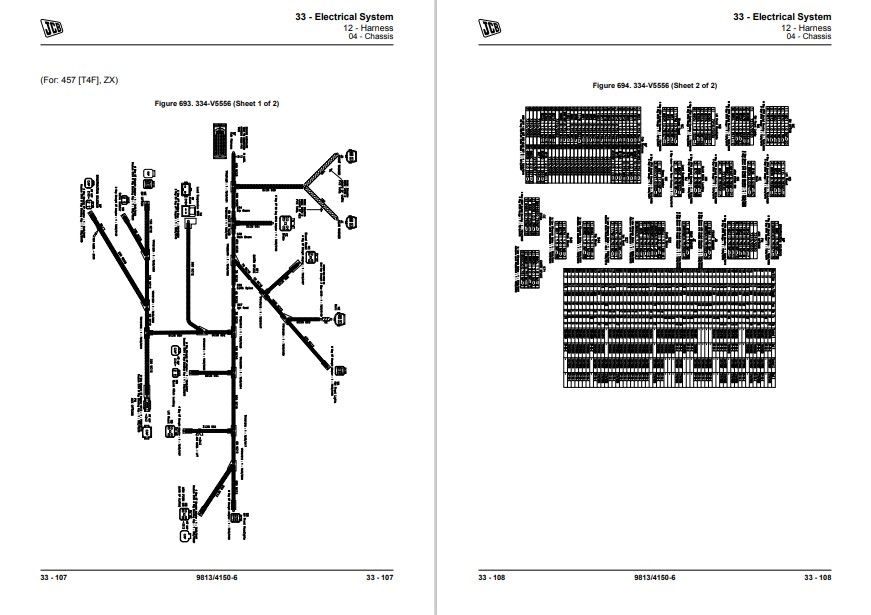 JCB 457 Loader Service Repair Manual - Image 6