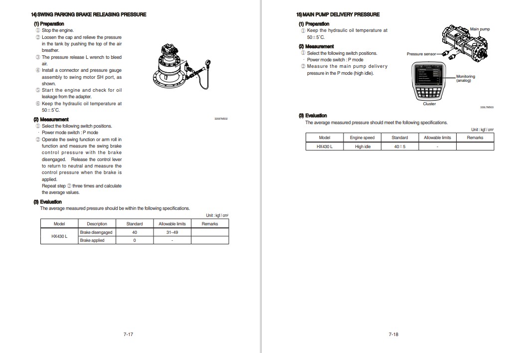 Hyundai HX430L Excavator Workshop Manual - Image 7