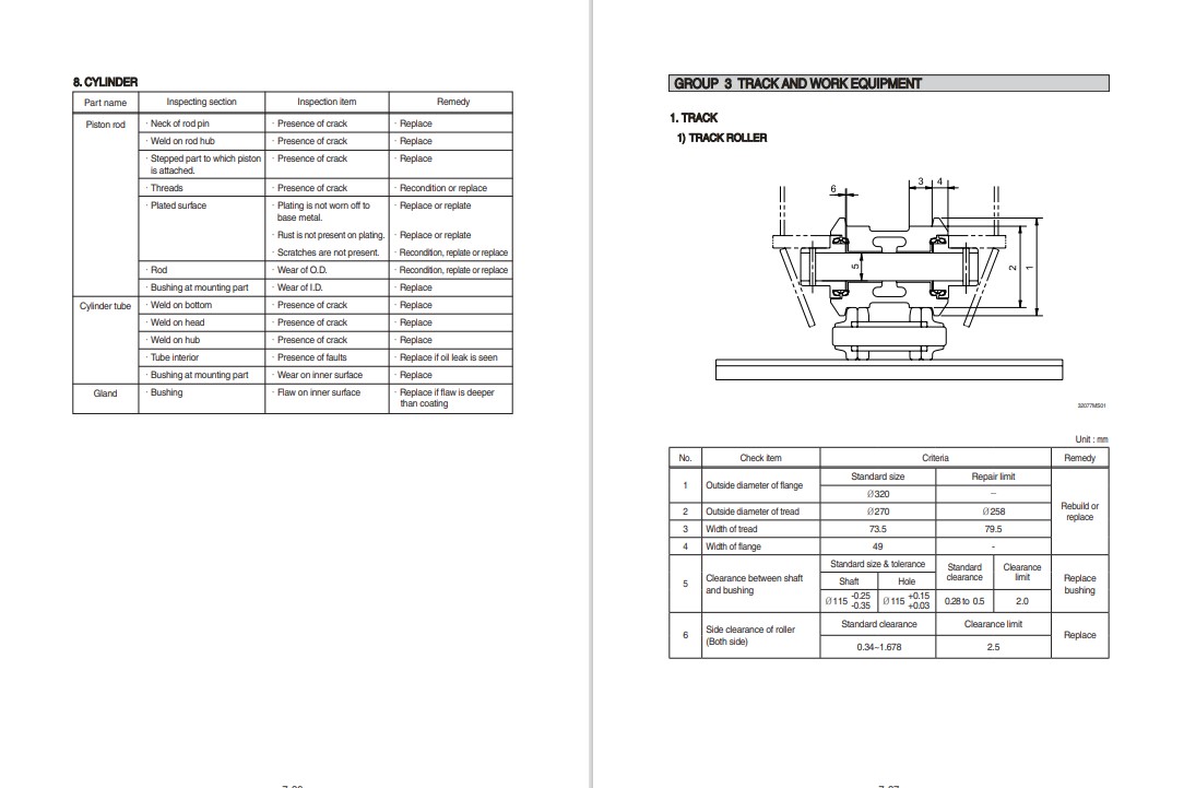 Hyundai HX900L Excavator Workshop Manual - Image 7