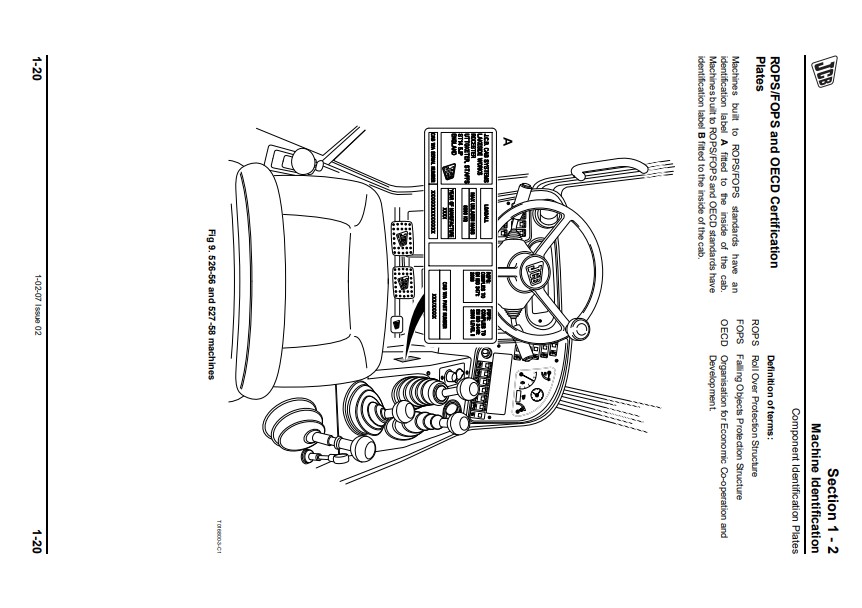 JCB 527-58 Telescopic Handler Service Repair Manual - Image 9
