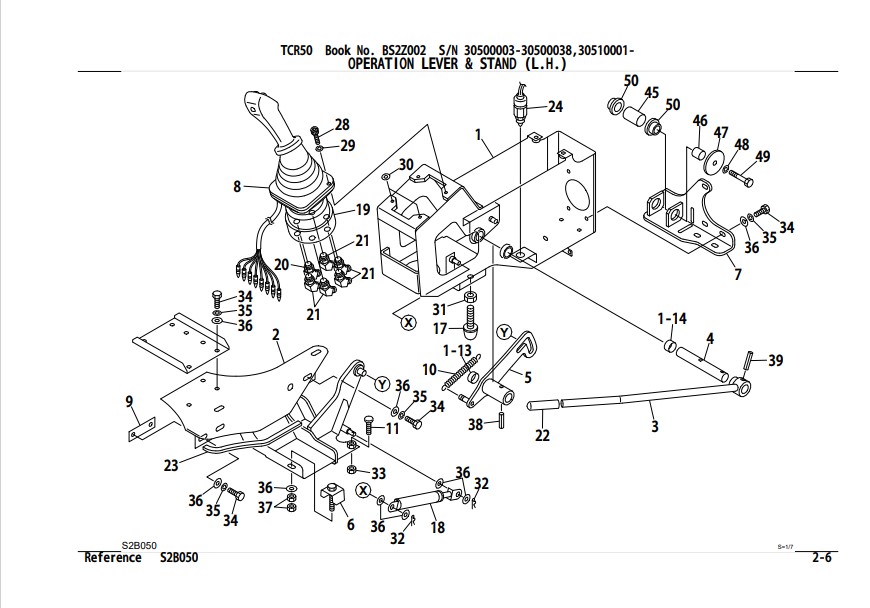Takeuchi TCR50 Crawler Dumper Parts Catalog - Image 3