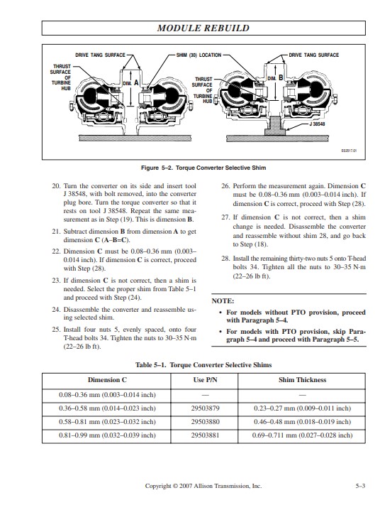 Allison Transmission 4000 Series Service Repair Manual - Image 4