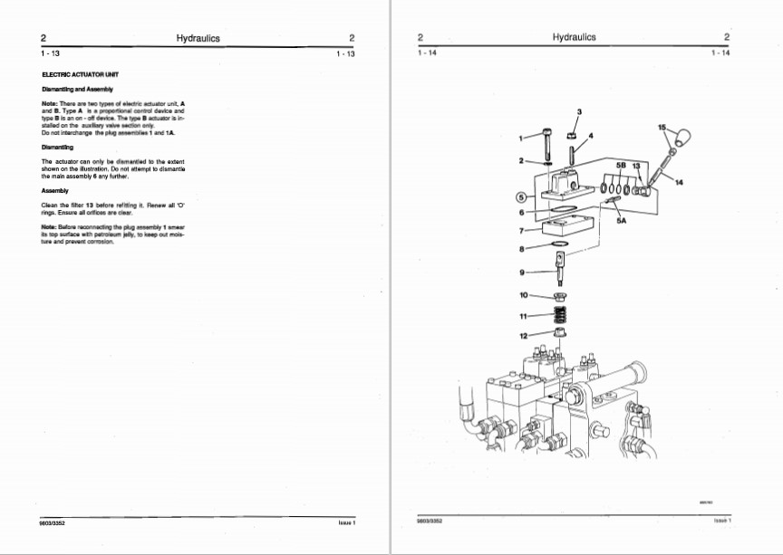 JCB 525B HL, JCB 530B HL Loadall Range Service Repair Manual - Image 3