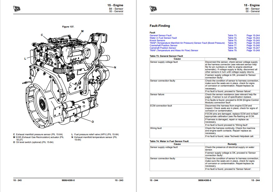 JCB T4F 444, JCB T4i 444, JCB T4i 448 Engines Service Repair Manual - Image 3