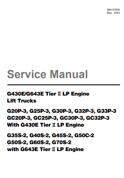 Doosan Forklift Manuals Collection - Image 2