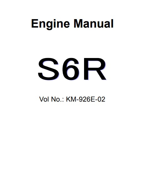 Mitsubishi S6R Engine Service Repair Manual Related with Hitachi Product - Image 2