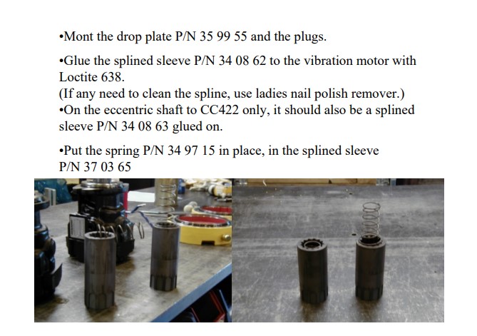 Dynapac CC 422-522 Drum Assembly and Repair Manual - Image 4