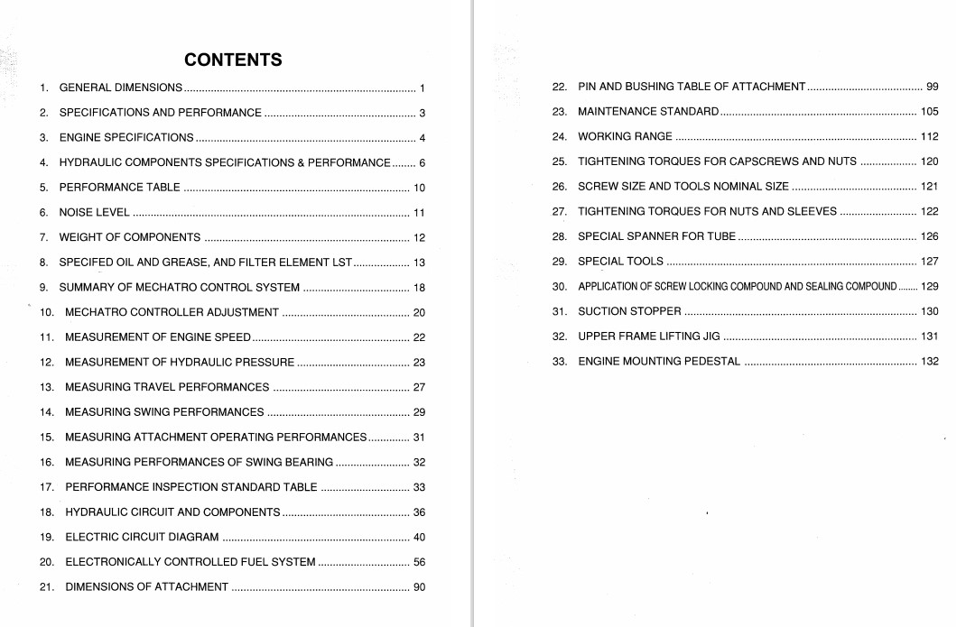 Kobelco Dynamic Acera SK450-VI Service Handbook - Image 3