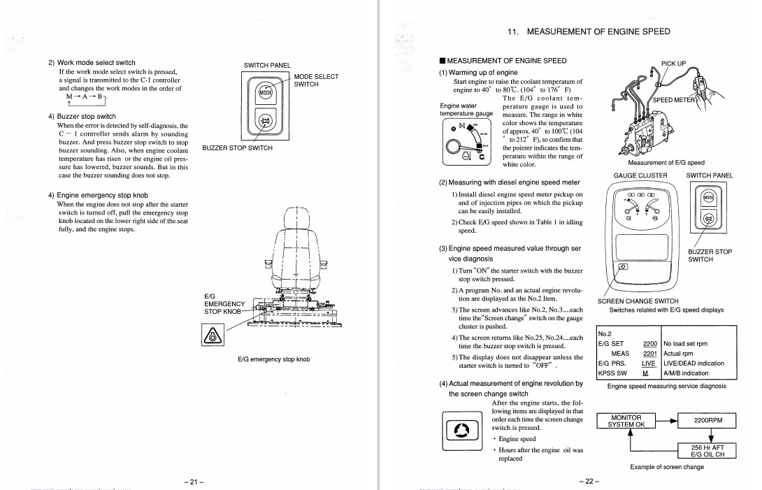 Kobelco Dynamic Acera SK450-VI Service Handbook - Image 4