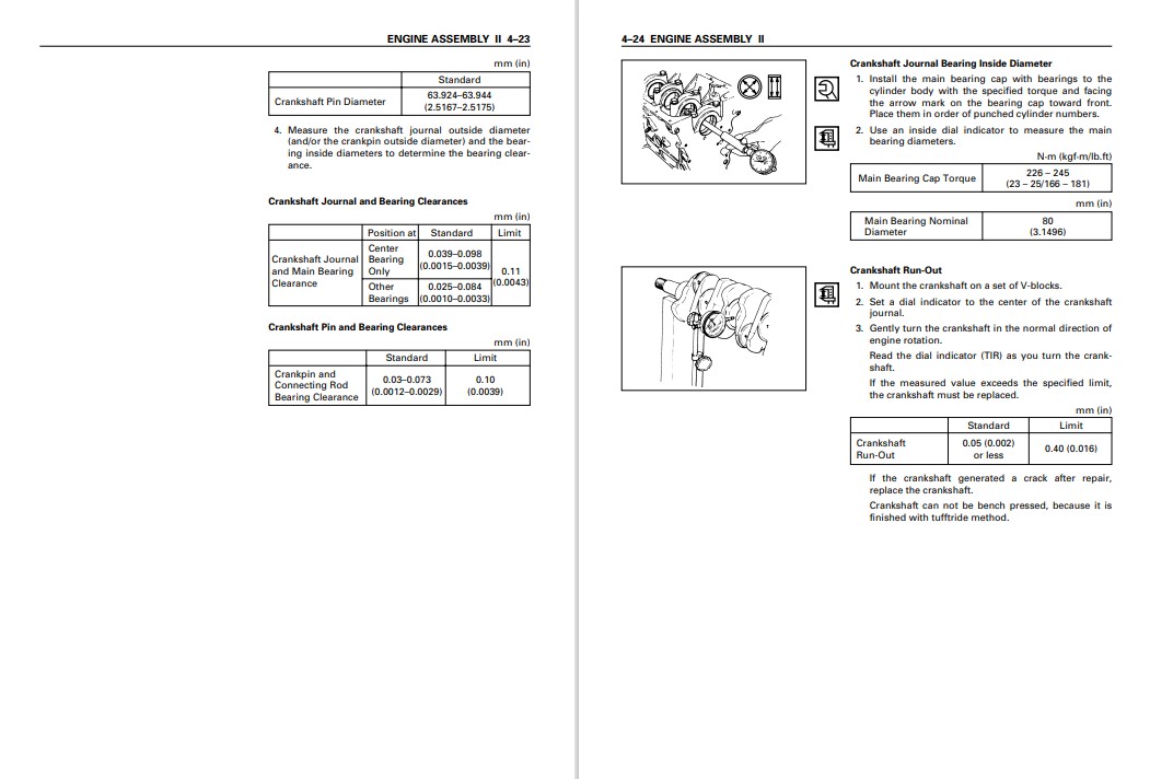 Isuzu 6BG1 Engine Manual Related With Hitachi Product - Image 4