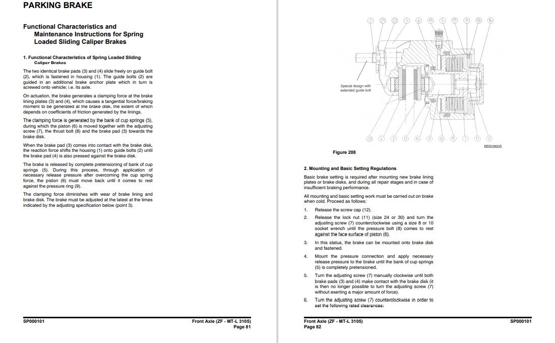 Doosan DL400 Wheel Loader Workshop Manual And Diagrams - Image 6