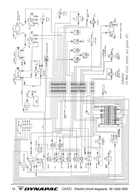 Dynapac CA and CC Electric Circuit Diagrams - Image 5
