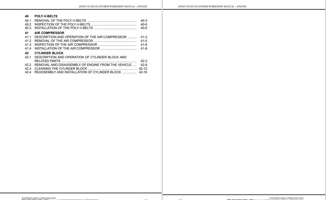 Detroit Diesel DD15 Engine Workshop Manual EPA 07, EPA 10 - Image 6