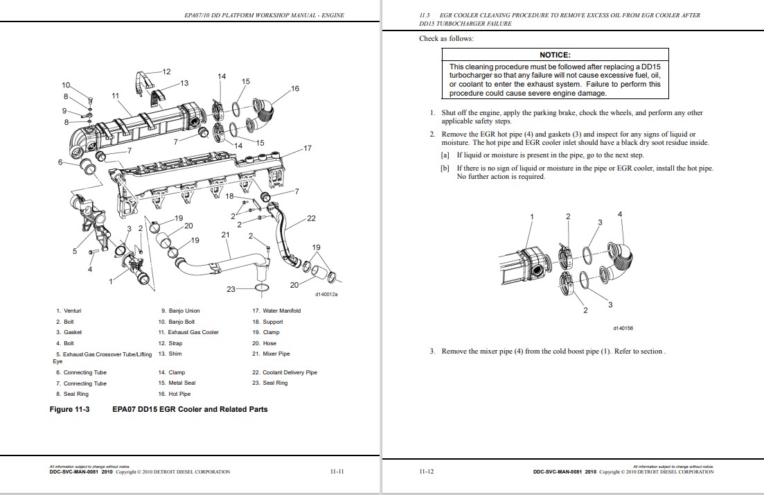 Detroit Diesel DD15 Engine Workshop Manual EPA 07, EPA 10 - Image 7