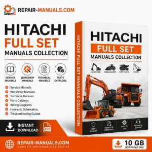 Hitachi Full Set Manuals Collection PDF for Excavators, Wheel Loaders, Dump Trucks, Cranes and Heavy Equipment