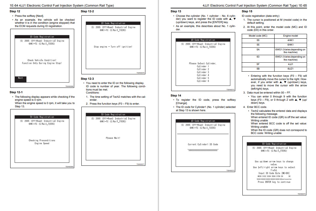 Isuzu 4JJ1 Engine Manual Related With Hitachi Product - Image 4