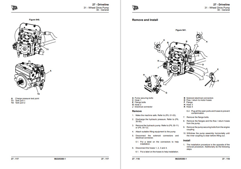 JCB 505-20 Reach Truck Service Repair Manual - Image 6