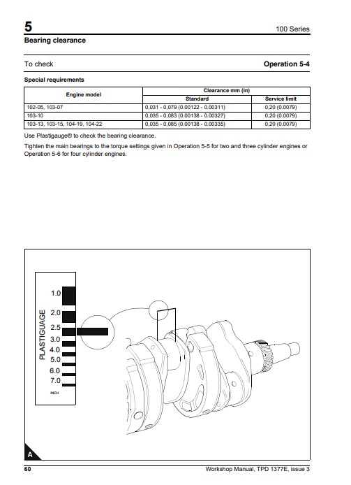Perkins 100 Series Workshop Manual - Image 5