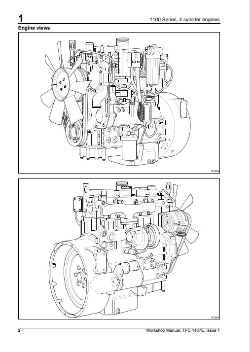 Perkins 1100 series workshop manual - Image 9