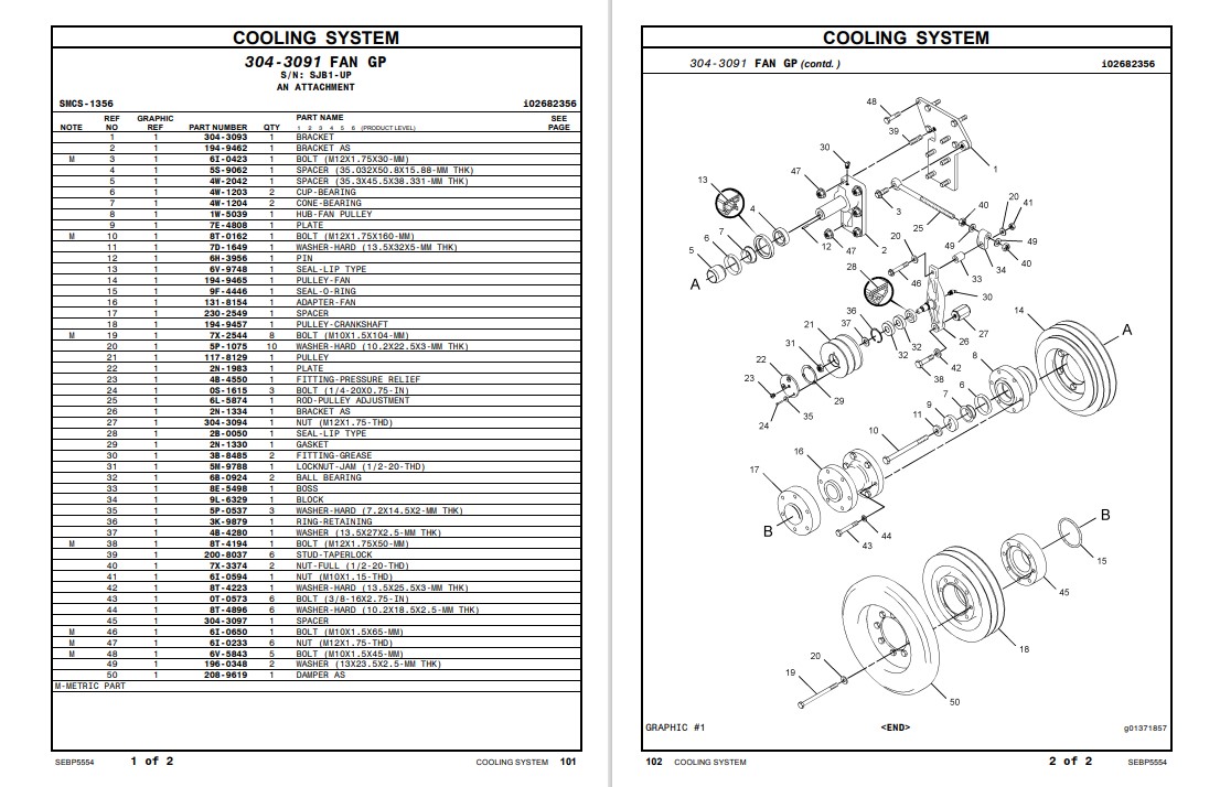 Caterpillar C9 Marine Generator Parts Manual - Image 3