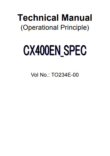 Hitachi Crane CX400 Full Set of Manuals - Image 5
