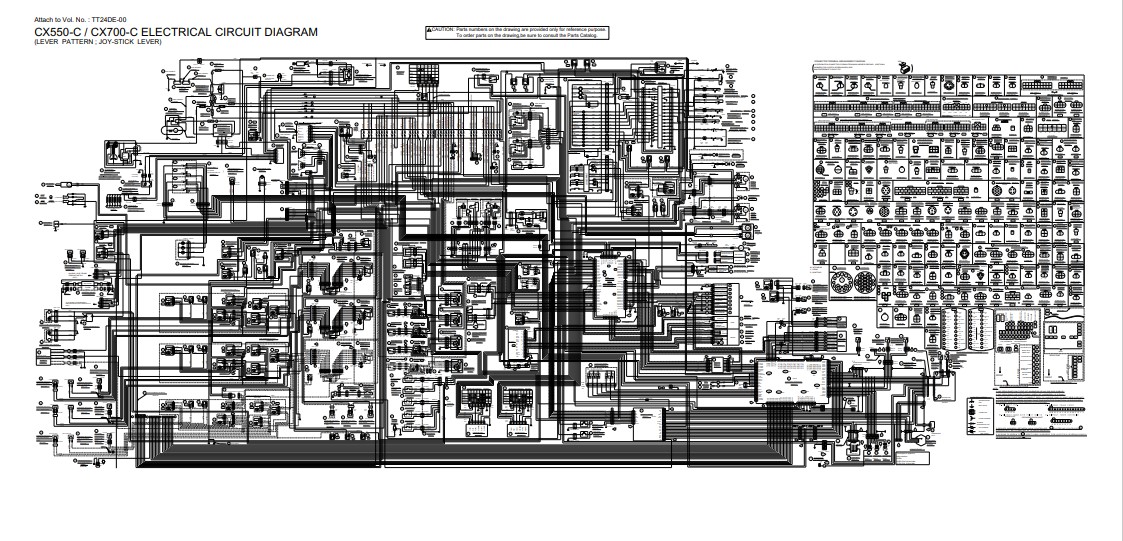Hitachi Crane CX500-C, CX550-C, CX700-C Full Set of Manuals - Image 8