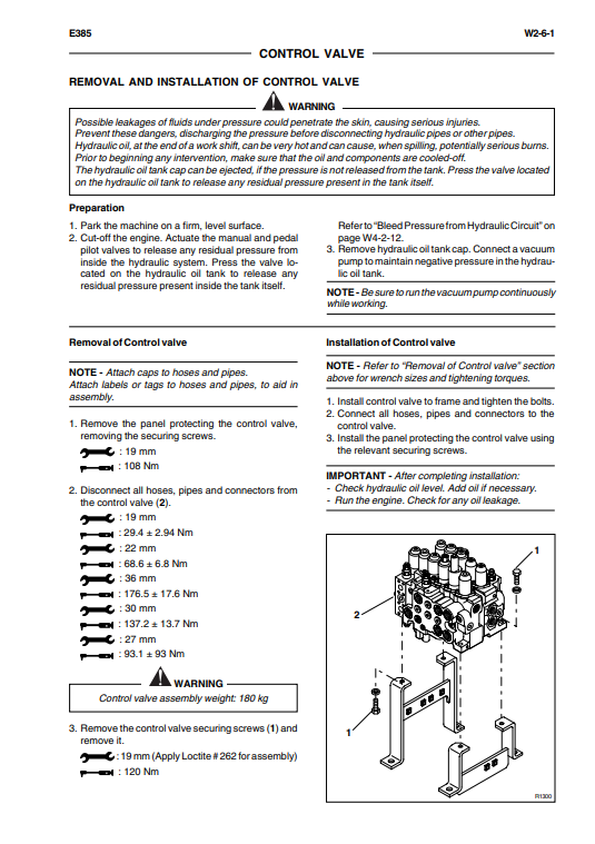 New Holland E385 Excavator Workshop Manual - Image 4