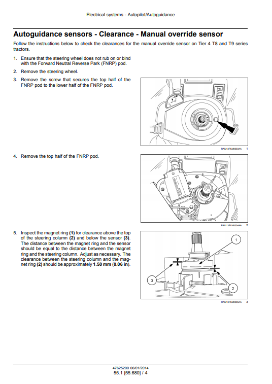 New Holland IntelliView III, IntelliView IV, IntelliView Plus II Autoguidance and Navigation Service Manual - Image 4