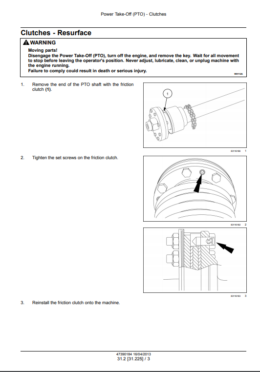 New Holland Megacutter 512, Megacutter 530 Tractor Mounted Disc Mower-Conditioner Service Manual - Image 6