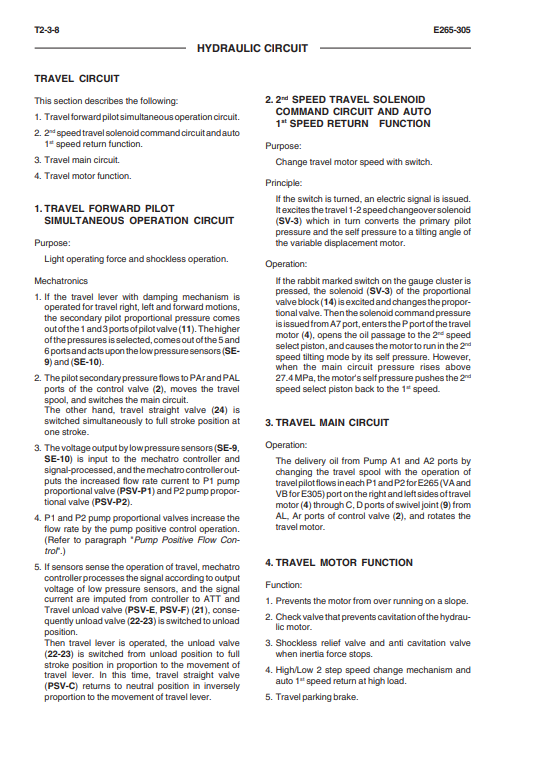 New Holland E265, New Holland E305 Excavator Workshop Manual - Image 4