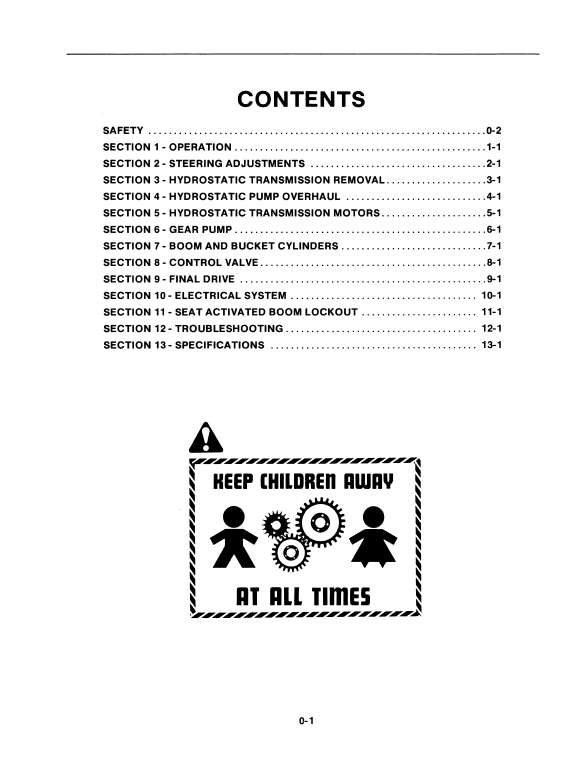 New Holland L-451, L-452, L-454, L-455 Skid Steer Service Manual - Image 2