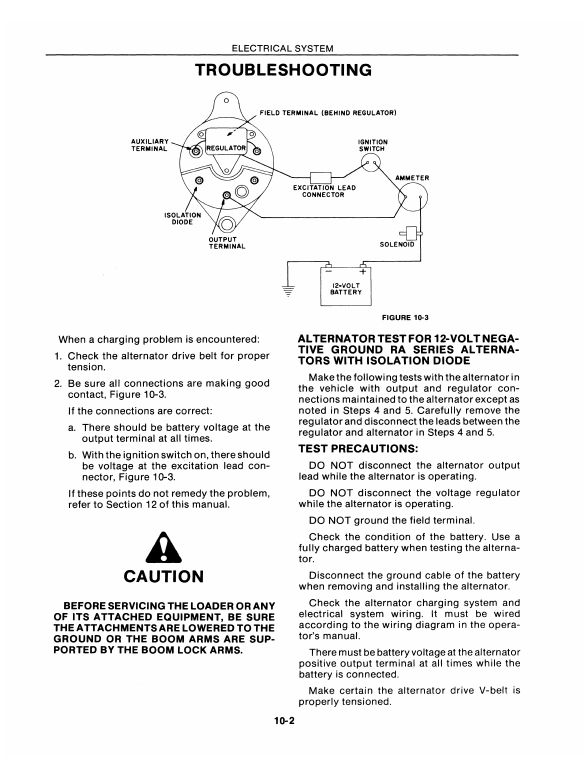 New Holland L-451, L-452, L-454, L-455 Skid Steer Service Manual - Image 6