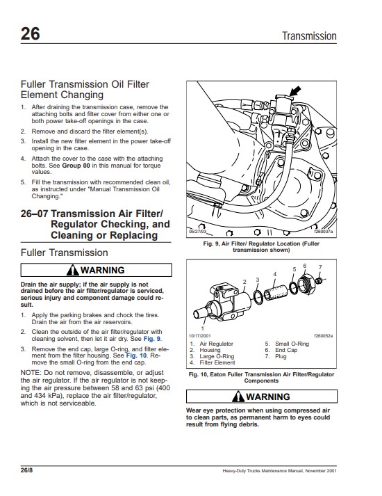 Freightliner FLA, FLB, FLC, FLD, FLL Heavy Duty Truck Maintenance Manual - Image 3
