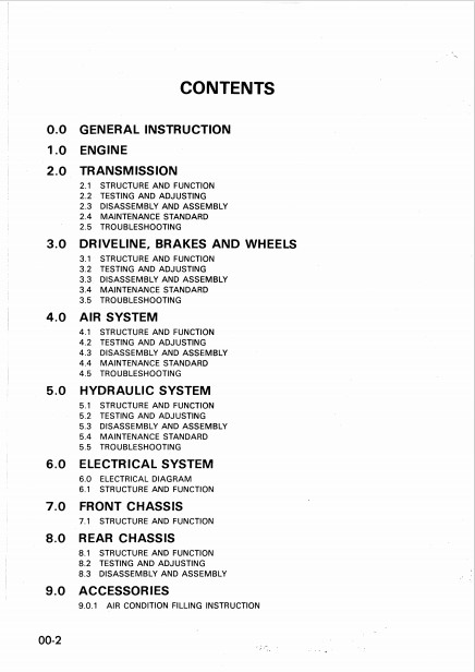 Komatsu HA250, Komatsu HA270 Dump Truck Workshop Manual - Image 3
