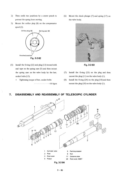 KATO NK-350, NK-500, NK-500M Truck Crane Service Manual - Image 5