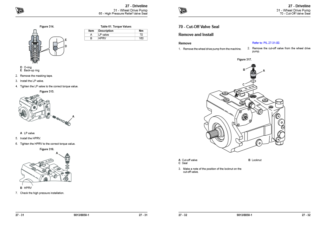 JCB 1T-1 High Tip Dumper Service Repair Manual - Image 4